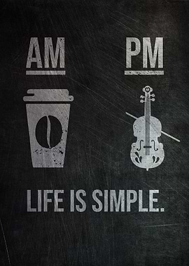 AM Coffee PM Violin
