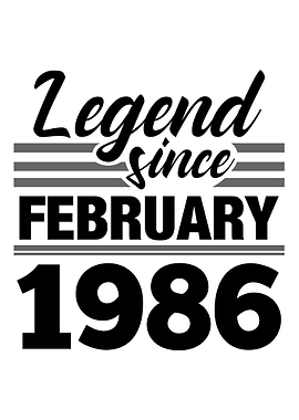 Legend Since February 1986