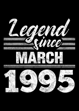 Legend Since March 1995