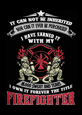 Proud To Be A Firefighter