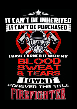 Proud To Be A Firefighter