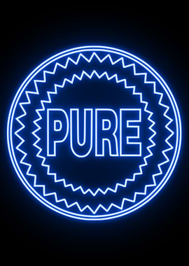 Pure Gas Neon Sign