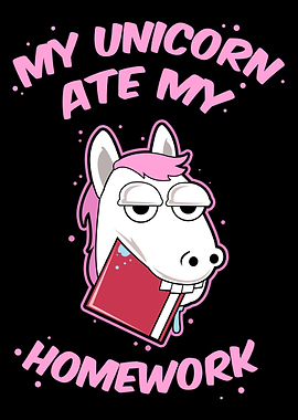 Cute My Unicorn ate my Hom