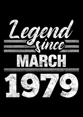 Legend Since March 1979