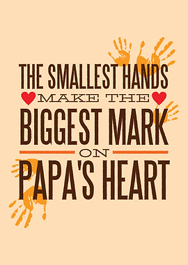 Papas Heart small hands