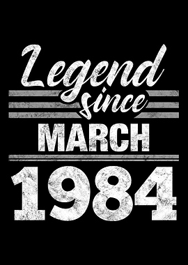 Legend Since March 1984
