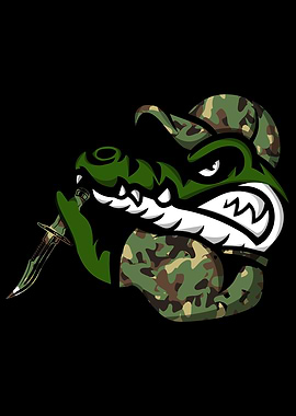 Crocodile Army Camo