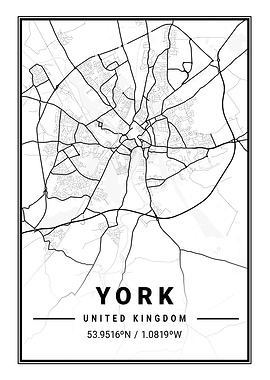 York Light City Map