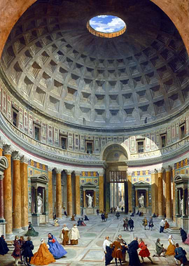 Interior of the Pantheon