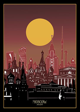 moscow city minimal 3