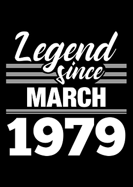 Legend Since March 1979