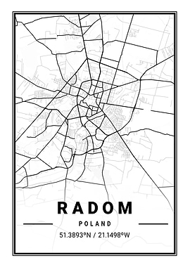 Radom Light City Map