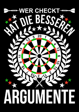 Dart Spruch Geschenk