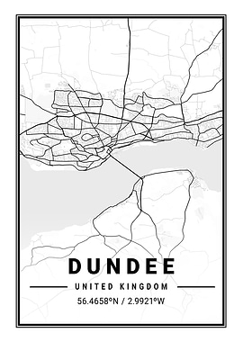 Dundee Light City Map