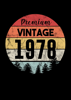 Retro 1978 Birthday Gift