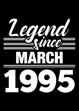 Legend Since March 1995