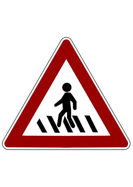 Macau Road Sign Crossing