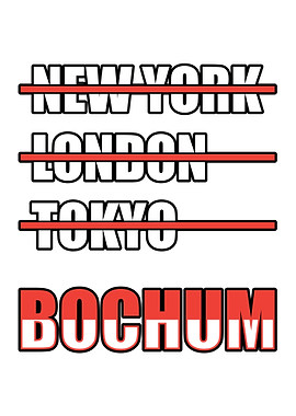 Bochum Cities gift idea