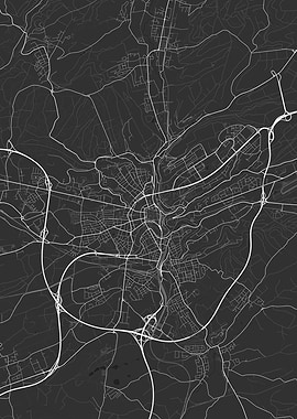 Luxembourg Map