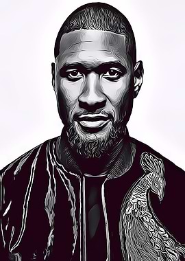 usher decoration poster