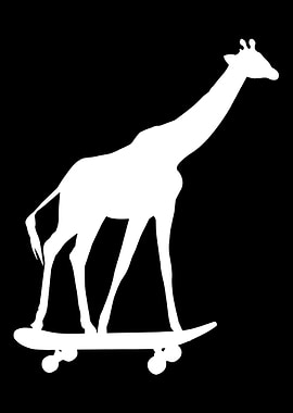 Giraffe Skateboard Skatebo