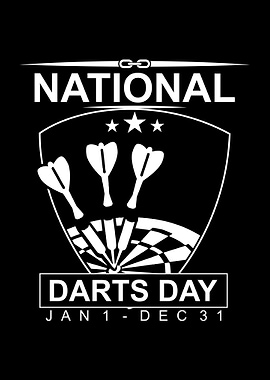 Dart Tag Dartspieler