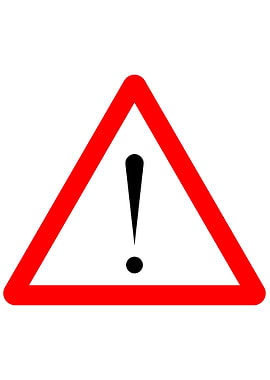 Macau Road Sign Caution