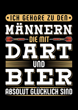 Mnner Dart Bier
