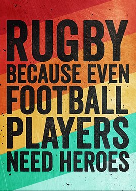 Rugby Retro VIntage Design