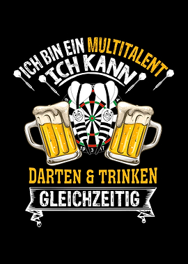 Multitalent Darten Bier