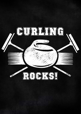 Curling Rocks Curler Gift