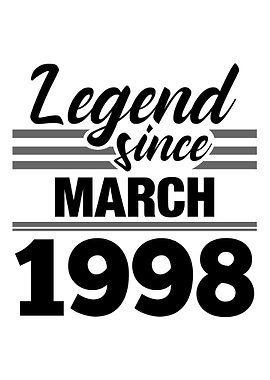 Legend Since March 1998