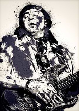 Stevie Ray Vaughan Art 38