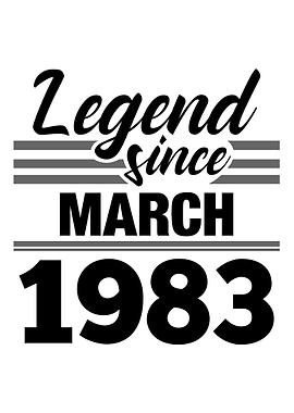 Legend Since March 1983