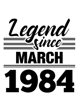 Legend Since March 1984