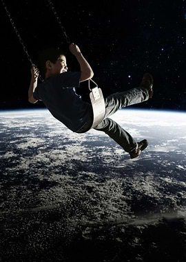 Swinging above the Earth
