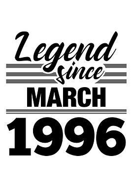 Legend Since March 1996