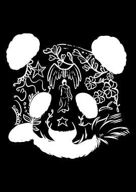 Panda Angel Nature Nature