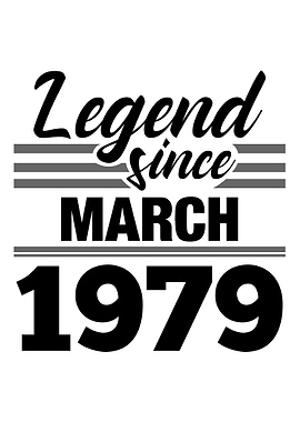 Legend Since March 1979