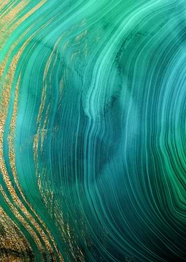 Green Gold Agate Texture11
