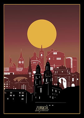 zurich city minimal 3