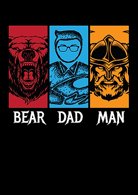 Bear Dad Man Bearded Man