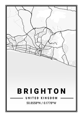 Brighton Light City Map