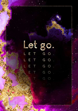 Let Go Motivational Poster