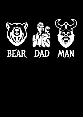 Bear Dad Man Bearded Man