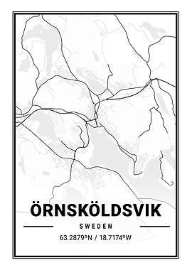 Ornskoldsvik Light City