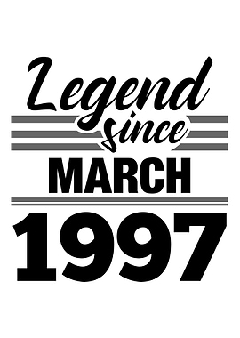 Legend Since March 1997