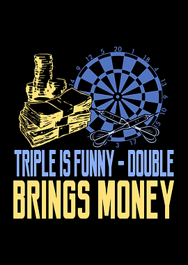 Dartspieler Geschenk