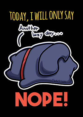 Cat Nope No gift funny say