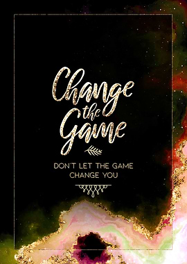 Change the Game Gold Art